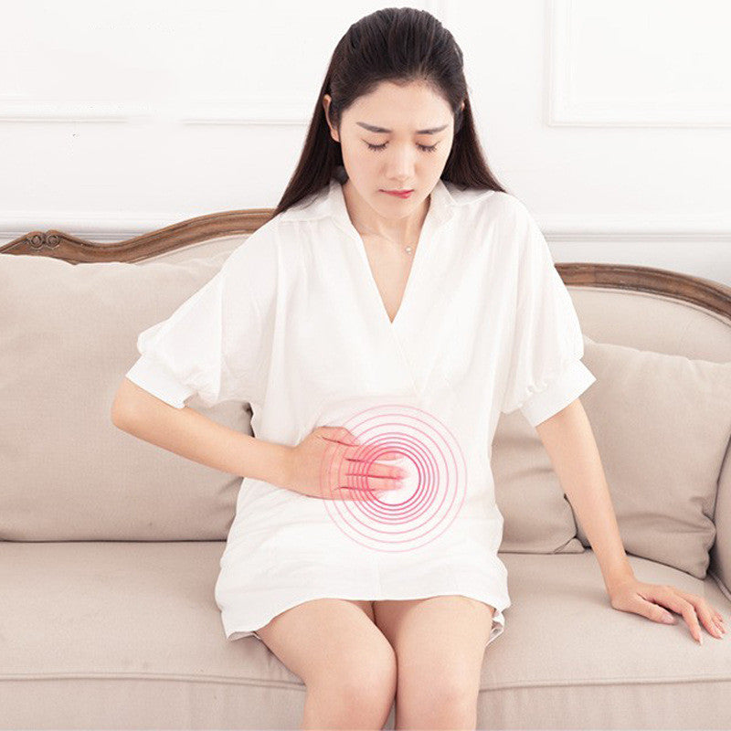 Abdominal Massager with Kneading and Heat Therapy