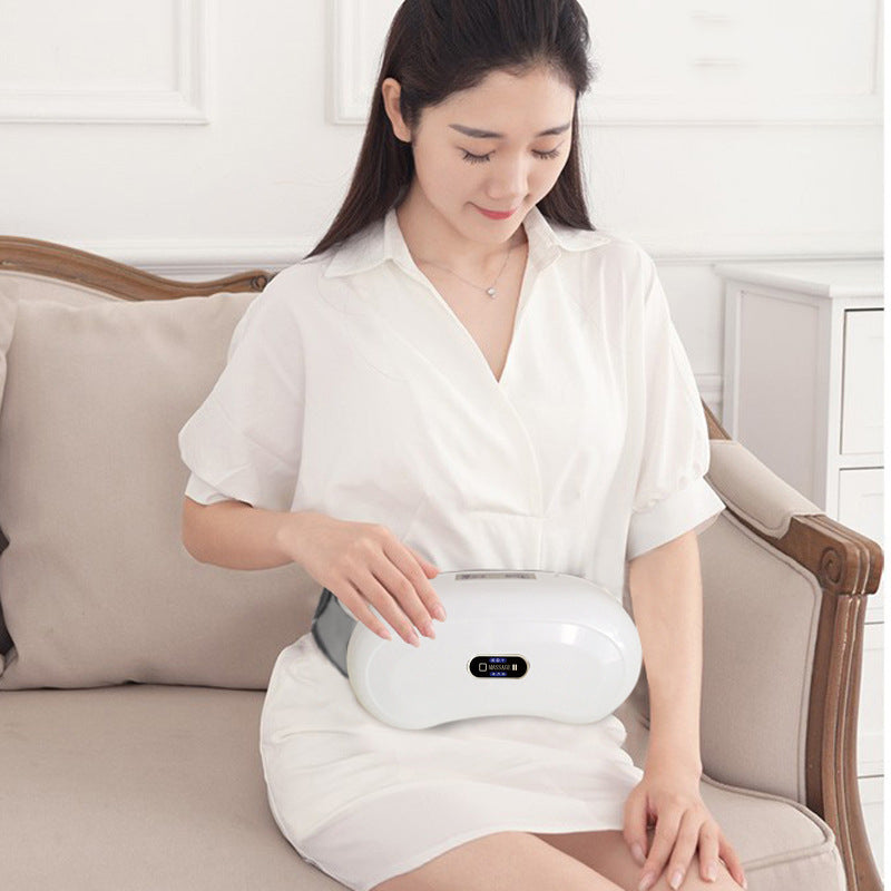 Abdominal Massager with Kneading and Heat Therapy