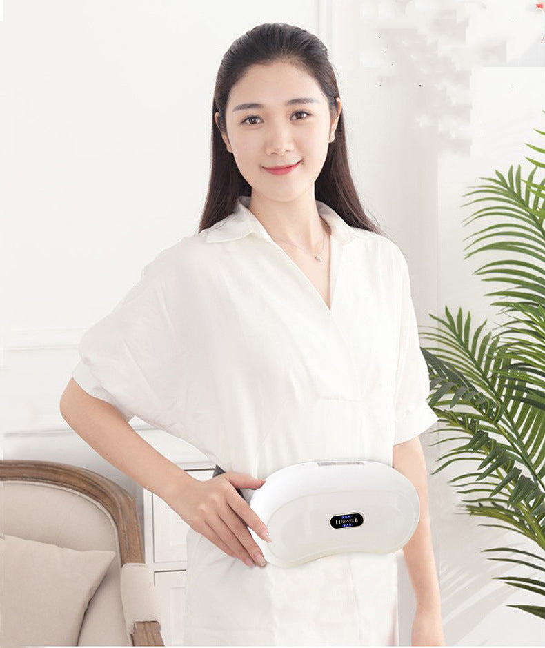 Abdominal Massager with Kneading and Heat Therapy